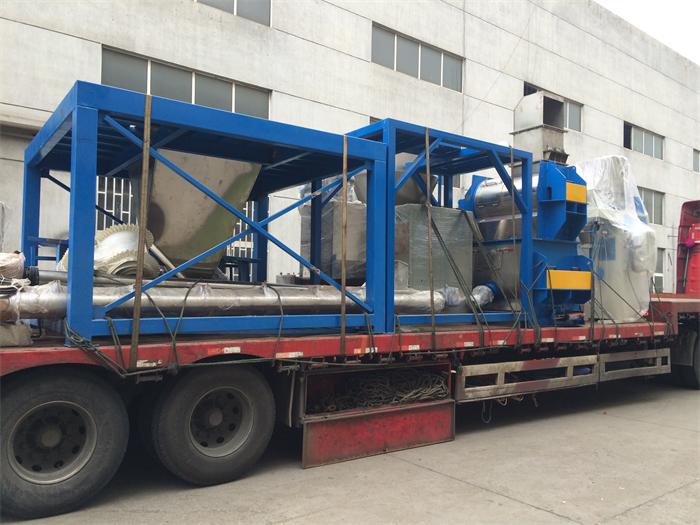 混合成套設(shè)備成功出廠發(fā)往大連